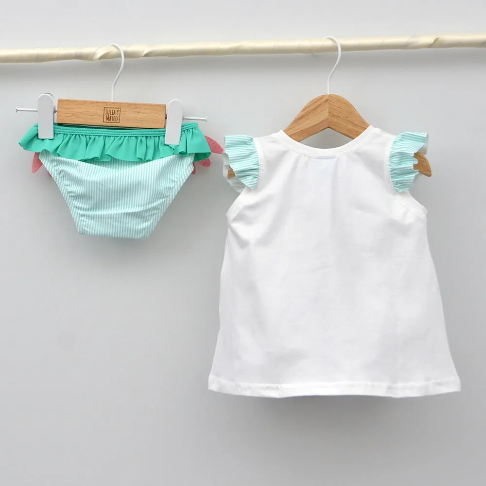 Conjunto vestido y culetín Bebé Zazu