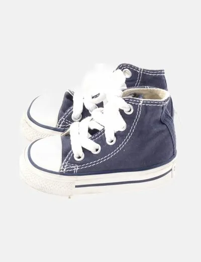 Converse Zapatilla azul marino cordones