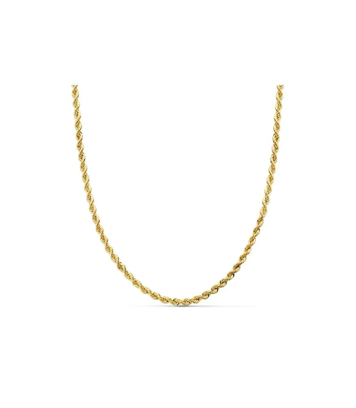 Cordón Salomónico Ligero Oro amarillo 18k 45cm 3mm