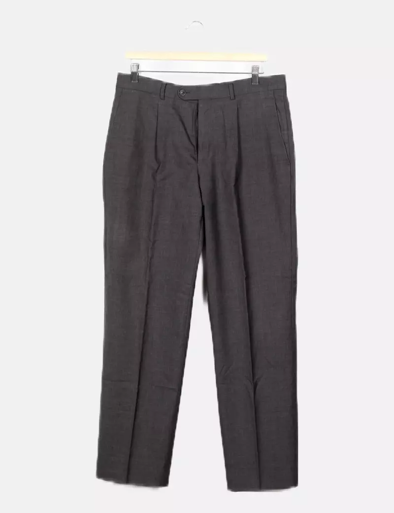 Cortefiel Pantalón gris traje