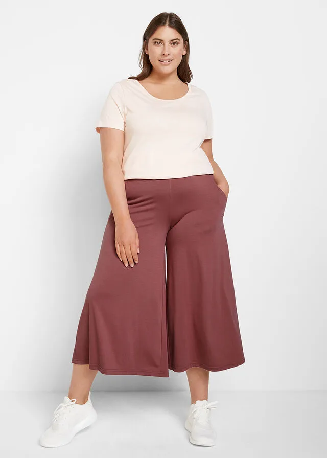 Culotte, largo hasta la pantorrilla baya suave