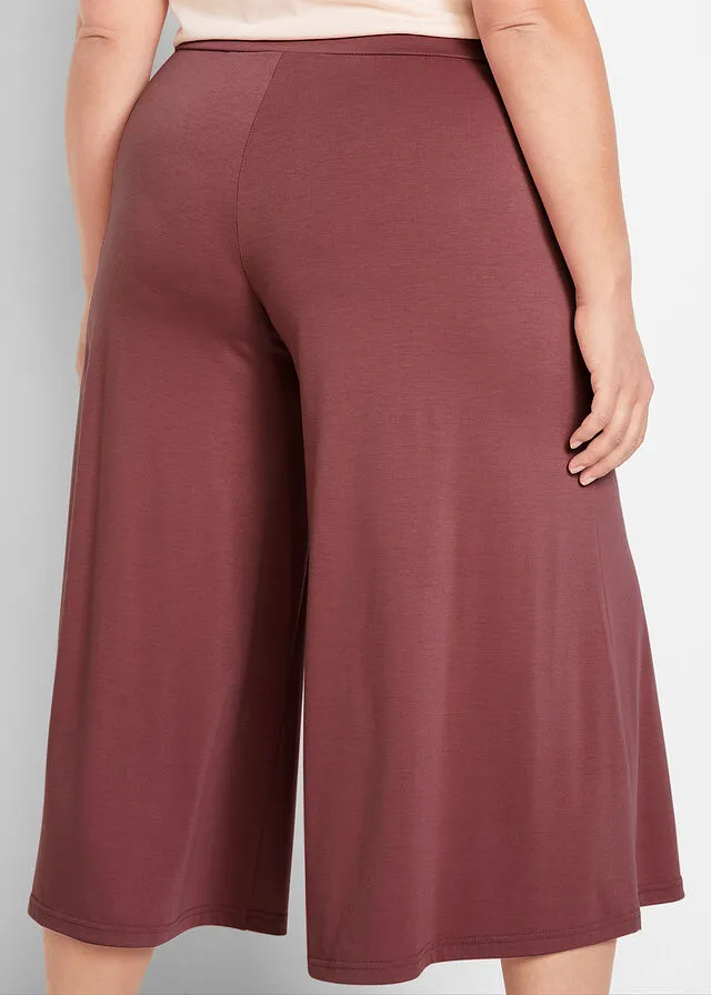 Culotte, largo hasta la pantorrilla baya suave