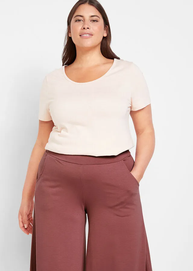 Culotte, largo hasta la pantorrilla baya suave