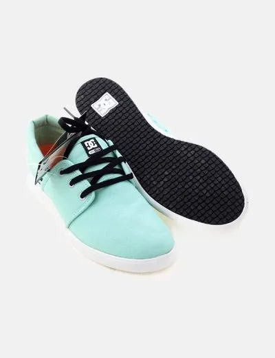 DC Zapatilla azul claro cordones