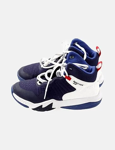 Decathlon Zapatilla alta azul marina