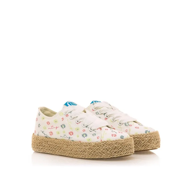 Deportivas Casual de Niño MTNG KIDS BIGGER Blanco 56588