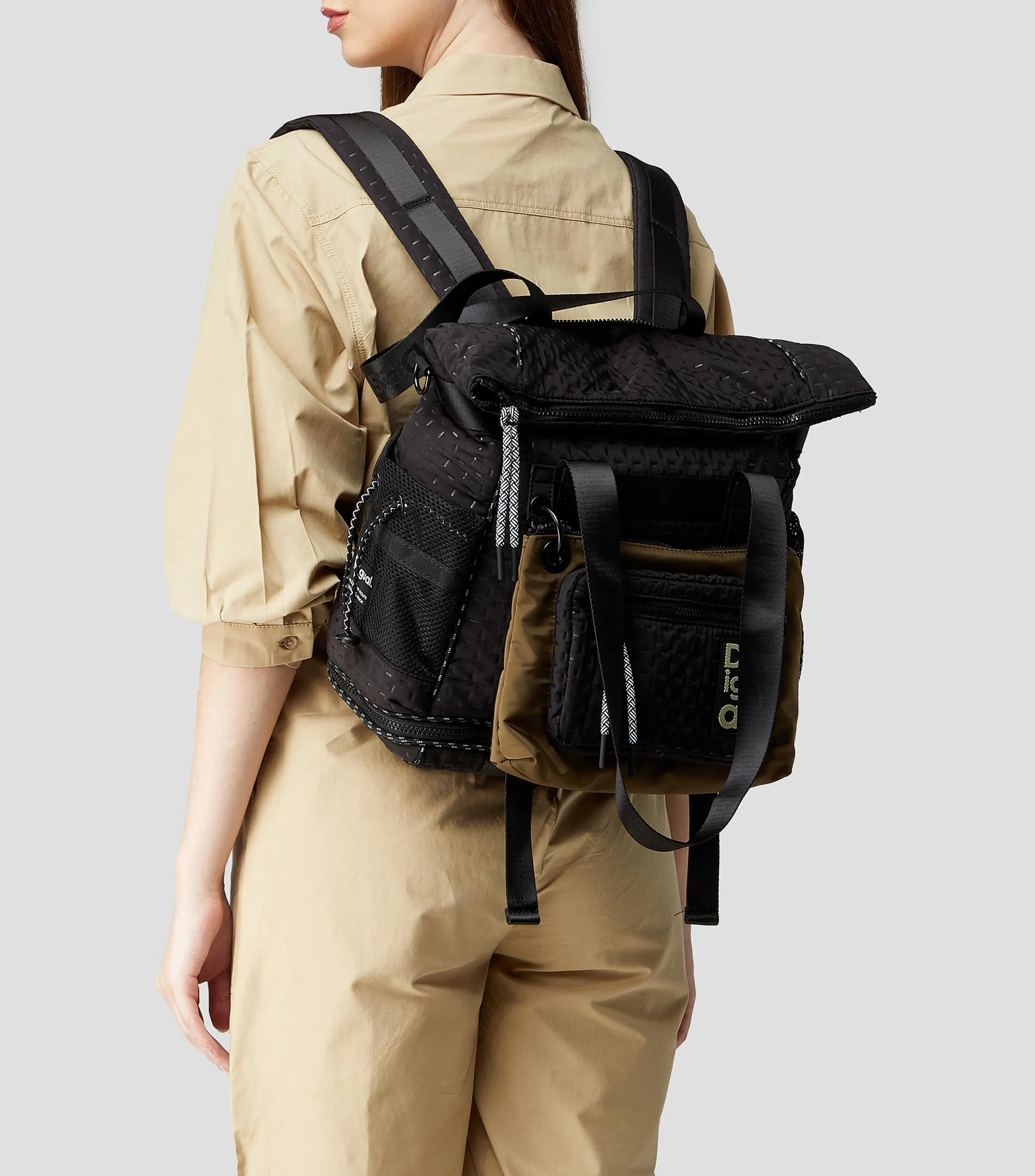 Desigual Bolso backpack texturizado Mujer