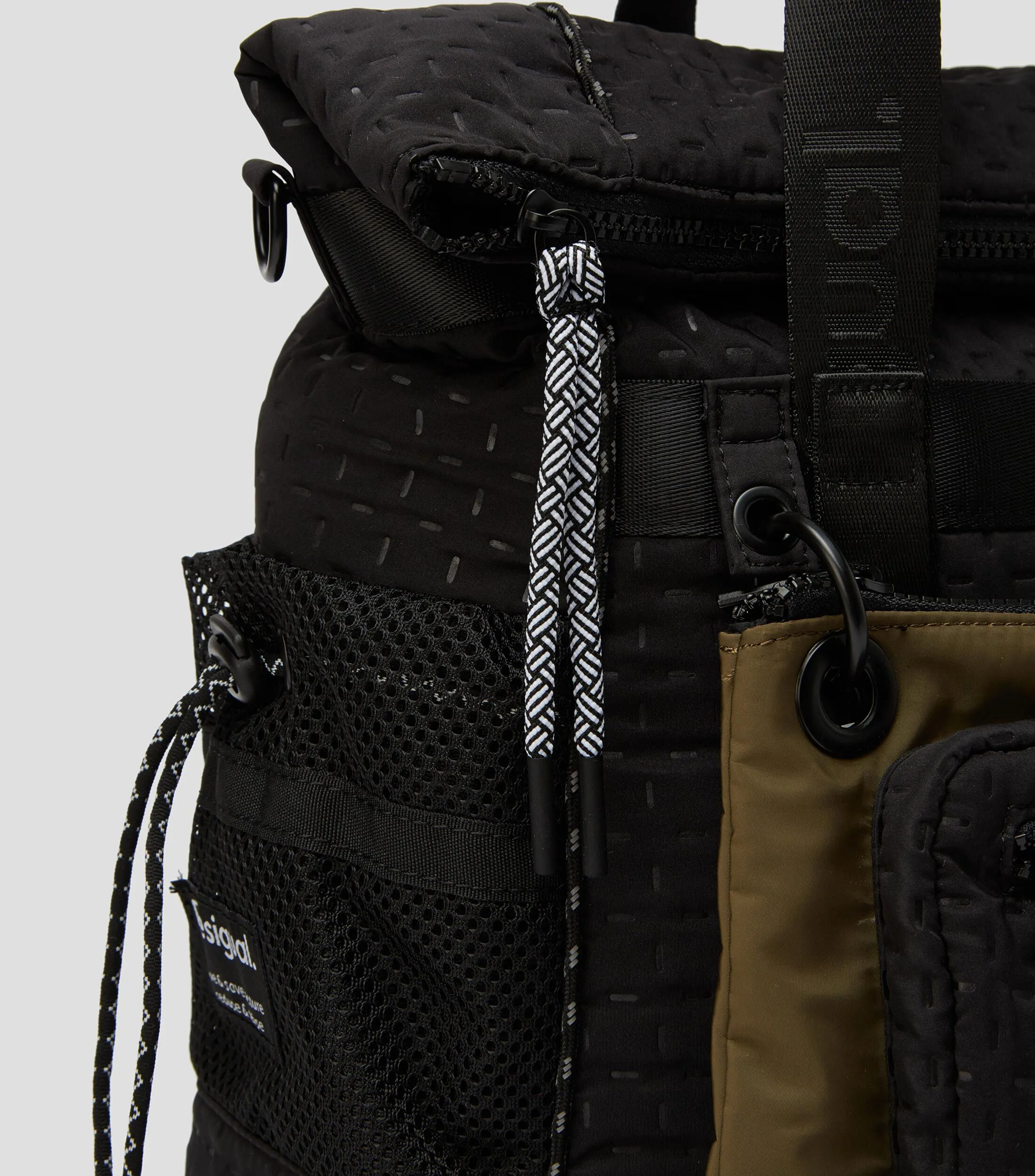 Desigual Bolso backpack texturizado Mujer