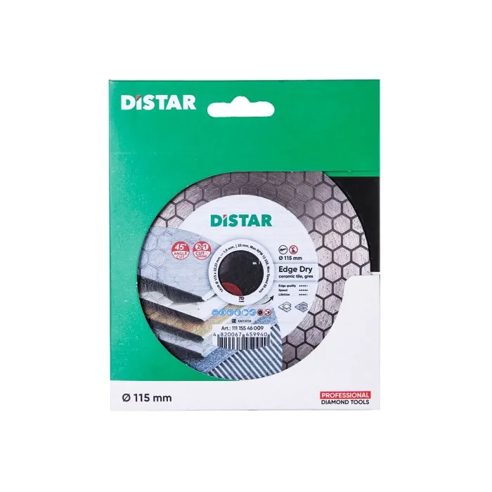 Disco de diamante DiSTAR EDGE DRY Ø115