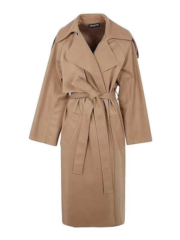 DRHOPE GABARDINA  COLOR CARNE Y NEUTRAL