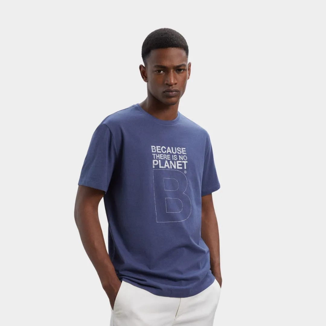 ECOALF GREATALF B TSHIRT BLUE INDIGO