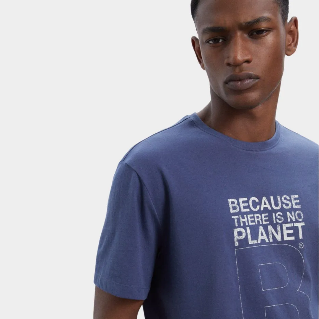 ECOALF GREATALF B TSHIRT BLUE INDIGO