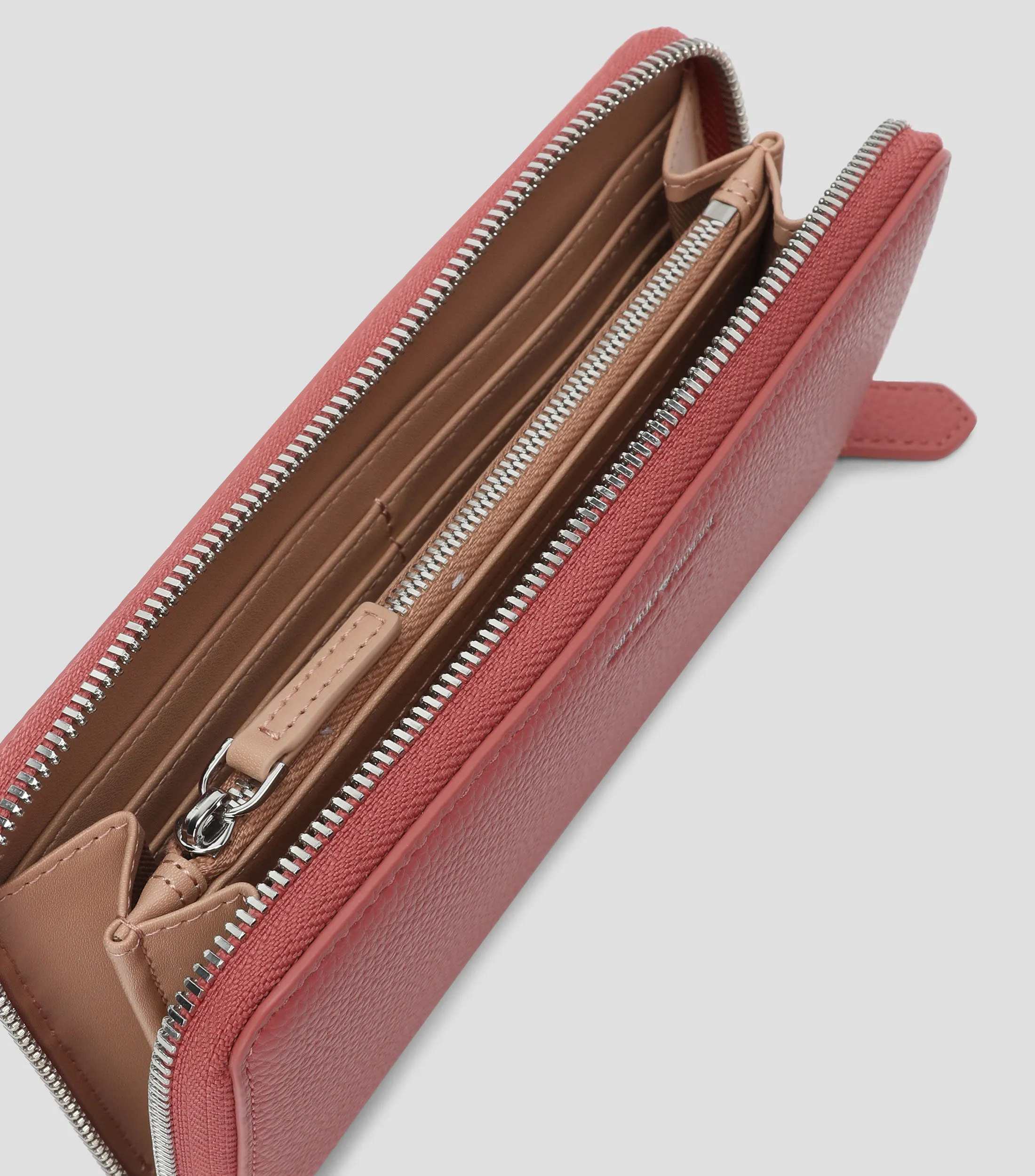 Emporio Armani Cartera lisa rosa Mujer