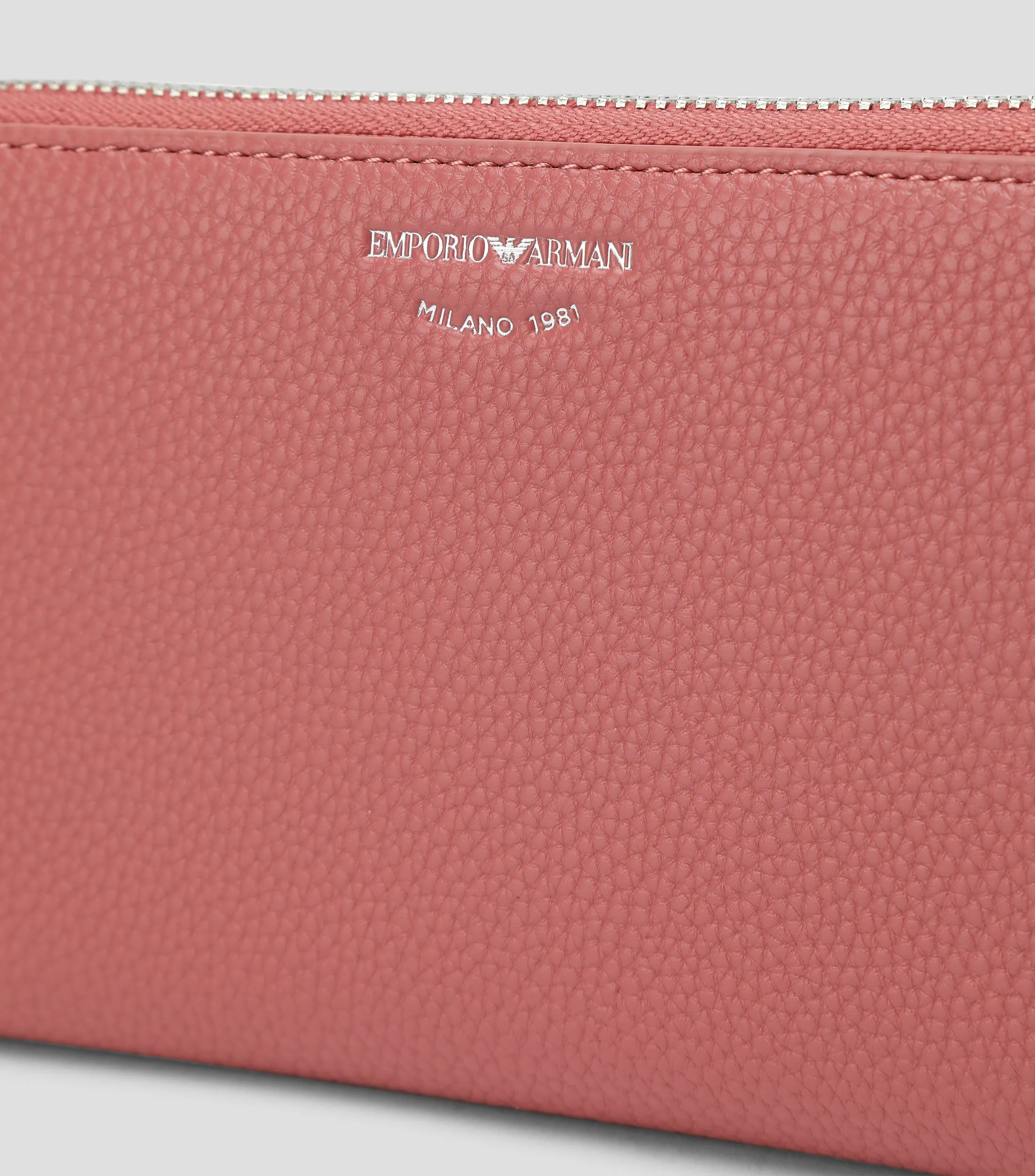 Emporio Armani Cartera lisa rosa Mujer