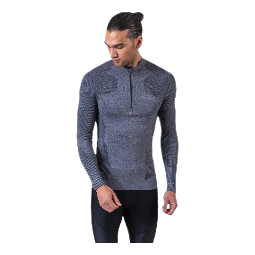 Endurance Kanen Seamless Melange Midlayer Black