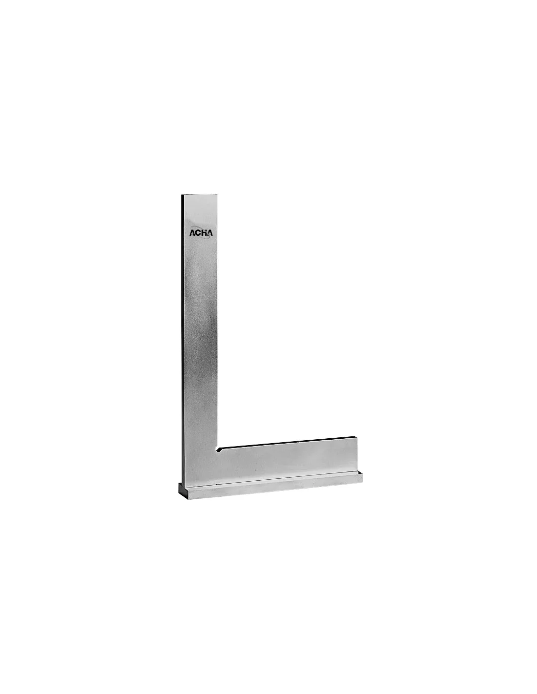 Escuadra DIN 875/0 de acero al carbono, con sombrero 100 x 70mm