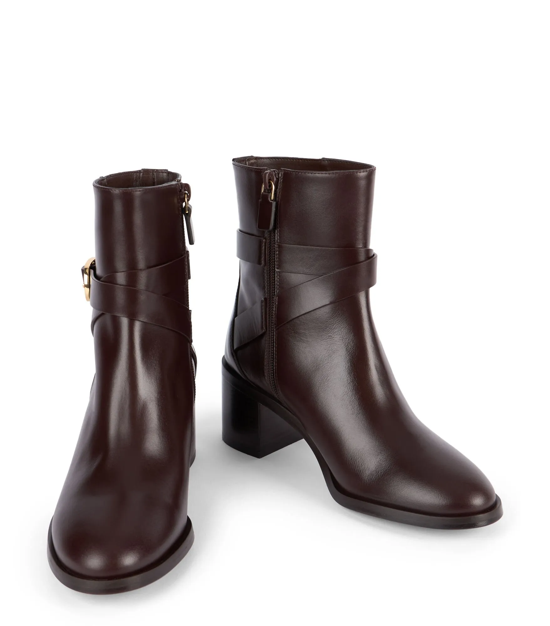 ESME BELTED ZIP BOOTIE