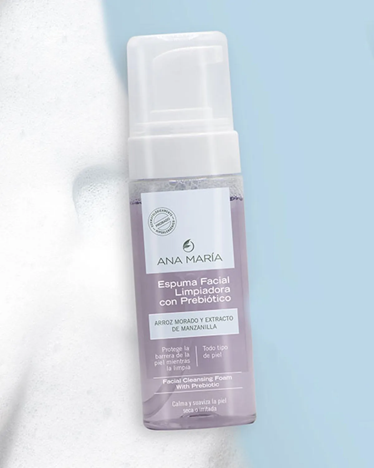 Espuma Facial con Prebiótico Ana María