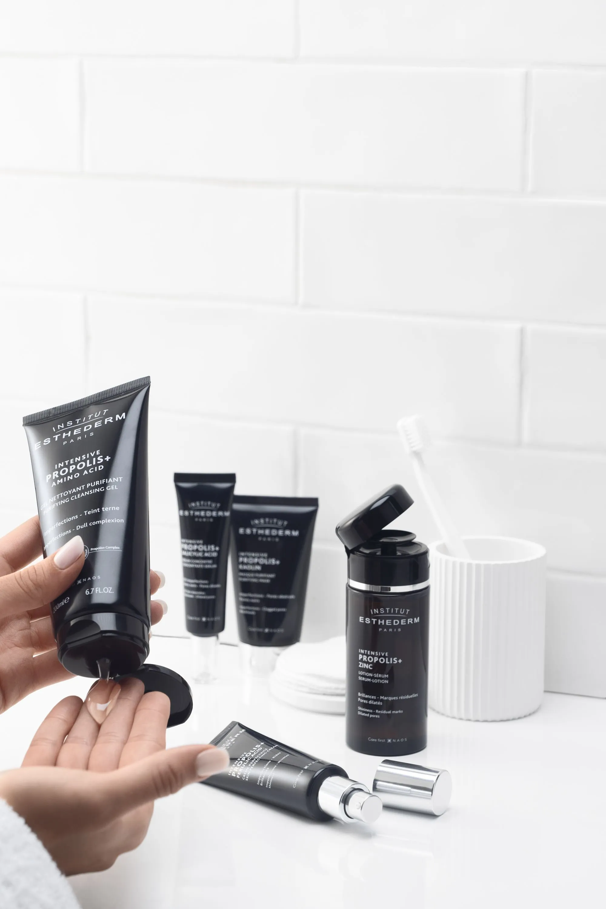 ESTHEDERM Intensive Propolis+ Gel limpiador purificante
