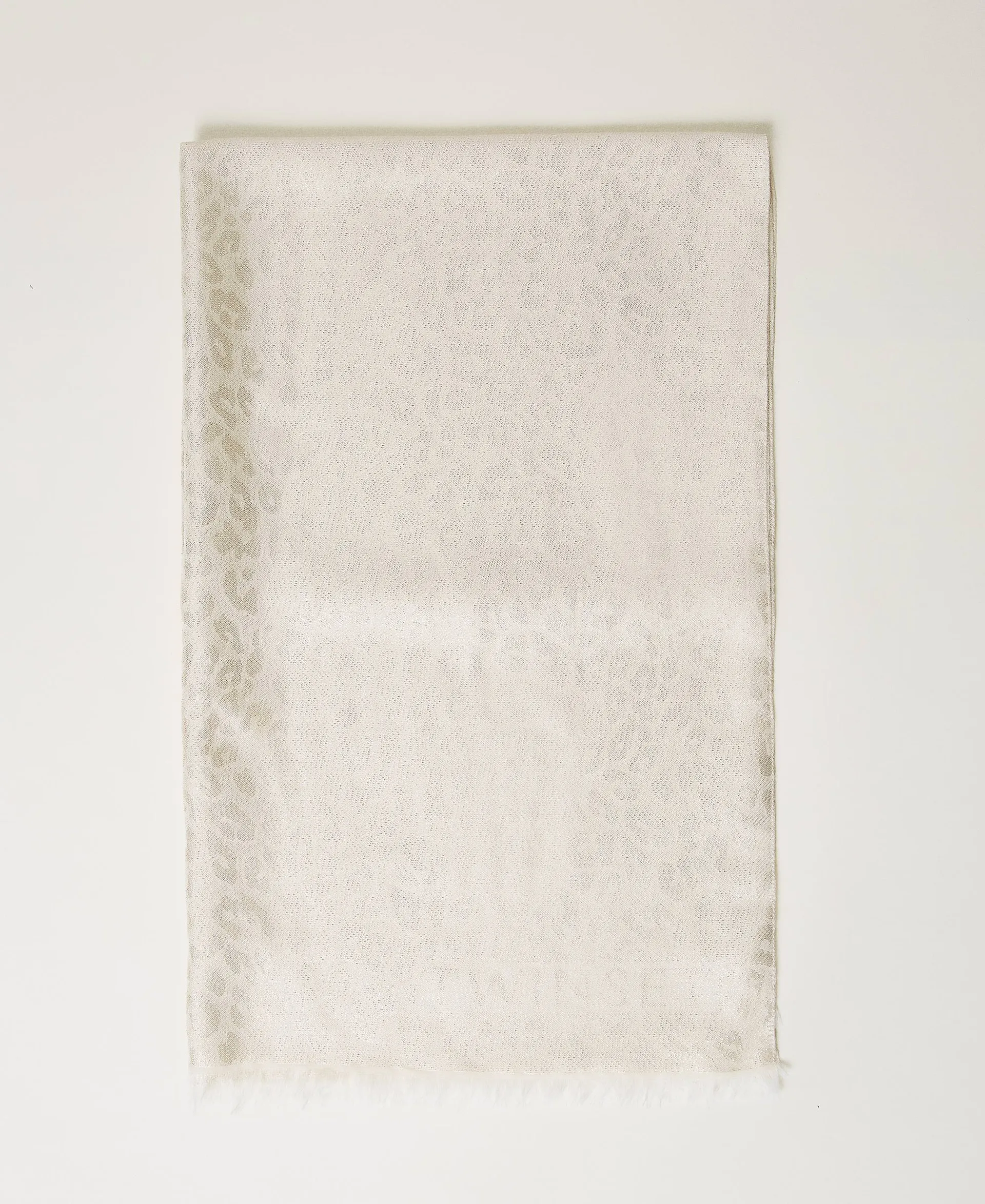Estola animal jacquard