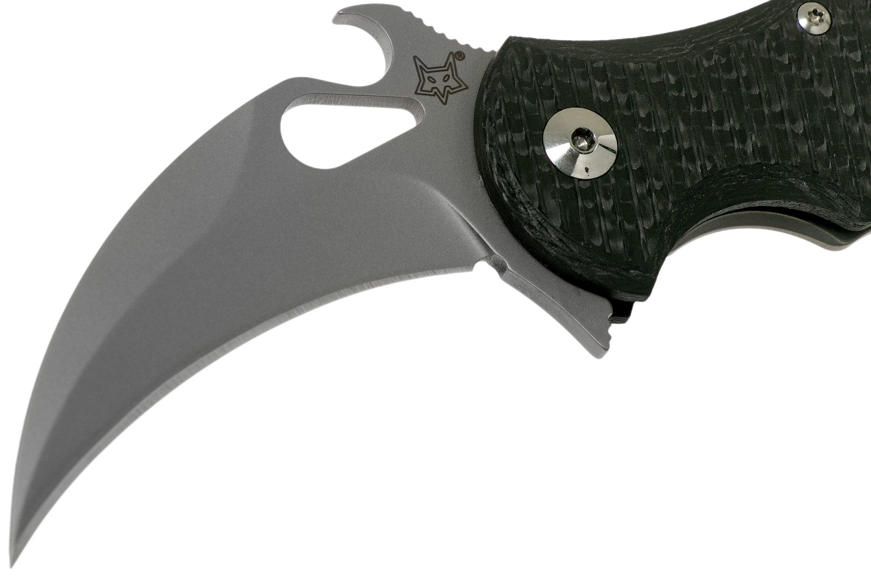 FOX KARAMBIT TITANIUM FRAMELOCK BEAD BLASTED FX599TICS, CUCHILLO KARAMBIT