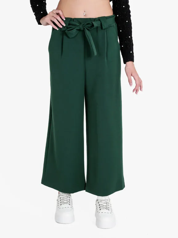Frenetika Pantalón palazzo de mujer color liso