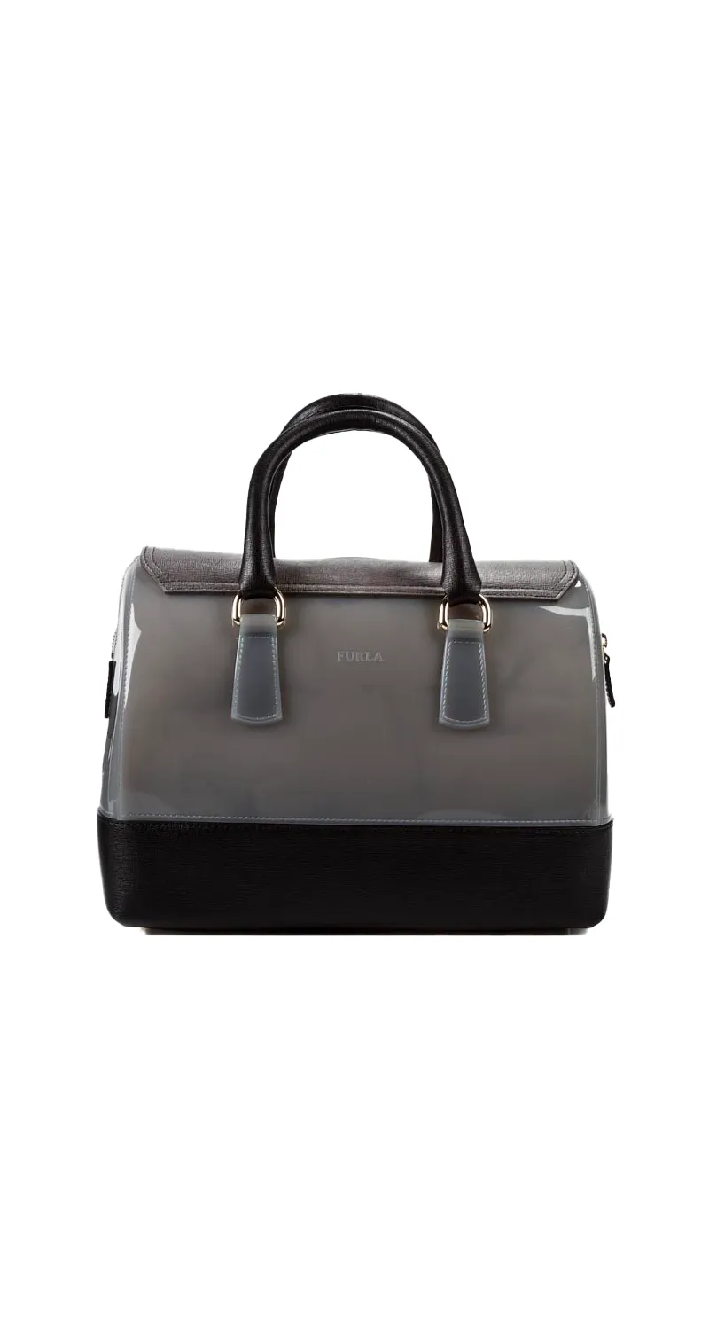 FURLA BOLSO TRICOLOR GOMA Y CUERO CANDY SATCHEL