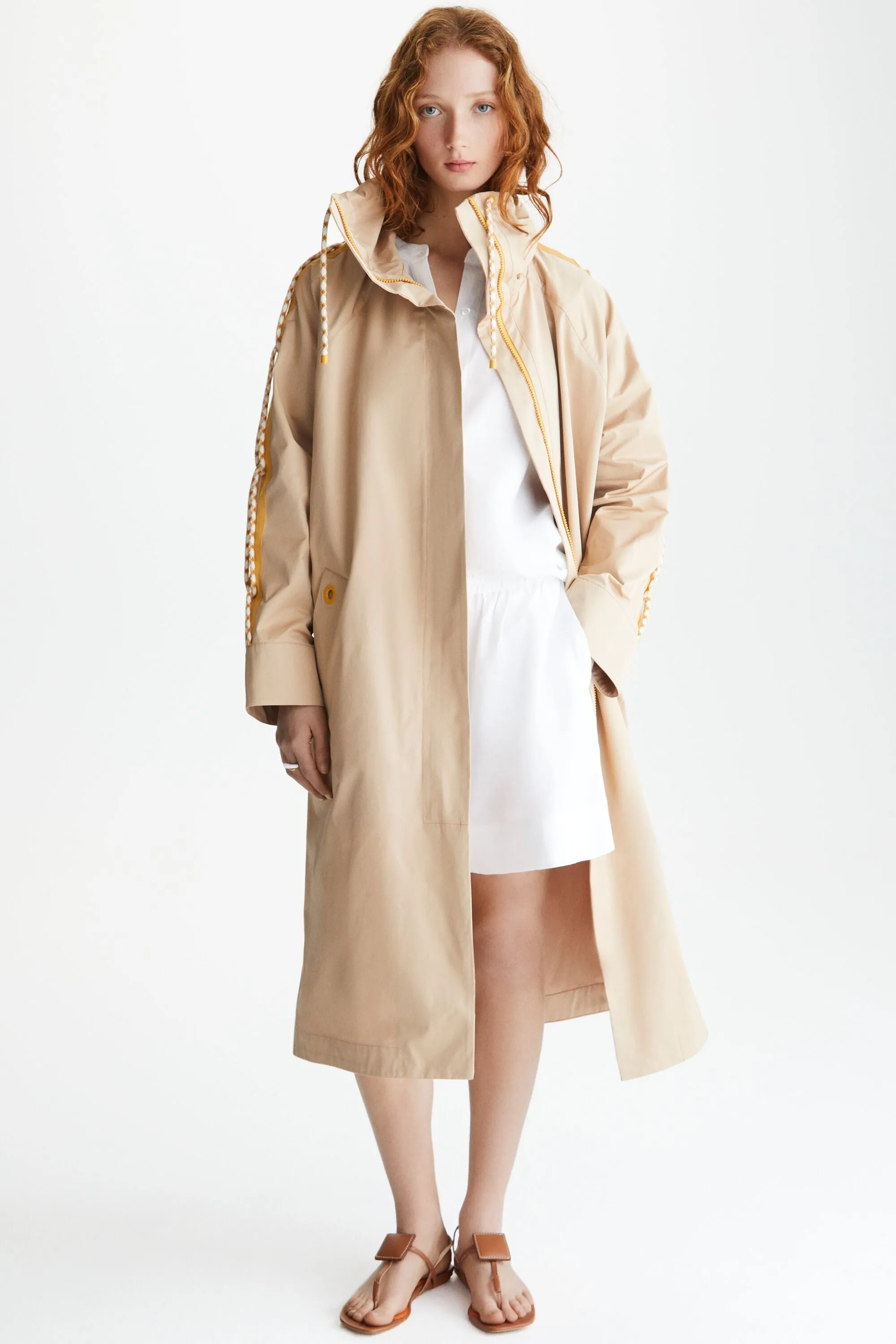 GABARDINA OVERSIZE ALGODON TECNICO