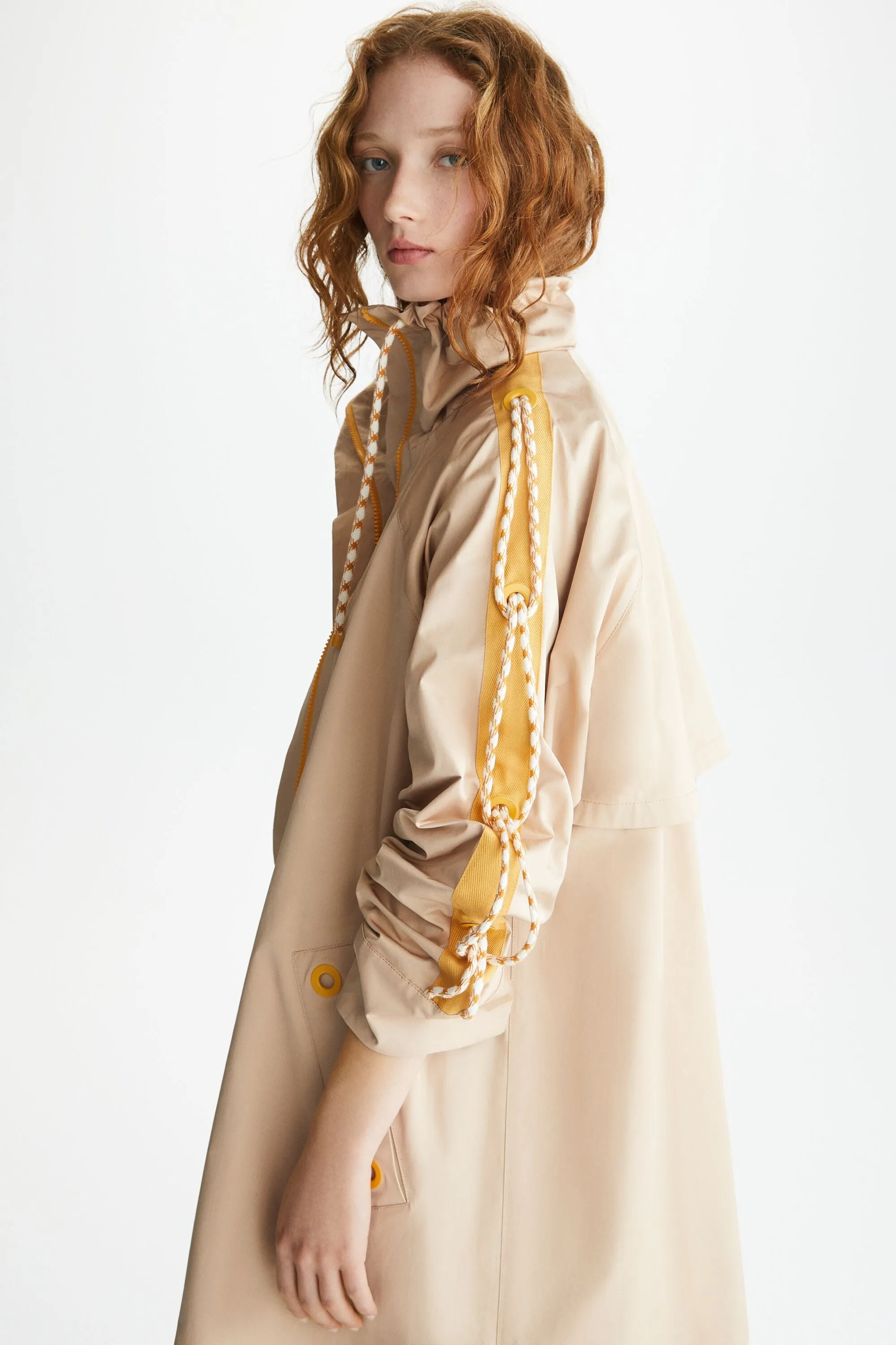 GABARDINA OVERSIZE ALGODON TECNICO