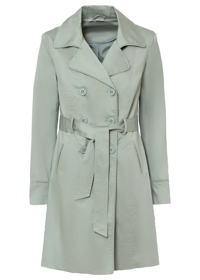 Gabardina Verde humo
