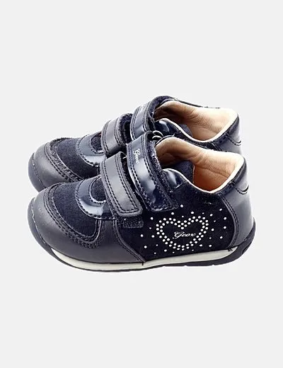 Geox Zapatilla deportiva azul marina