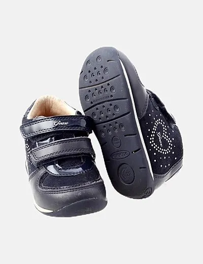 Geox Zapatilla deportiva azul marina