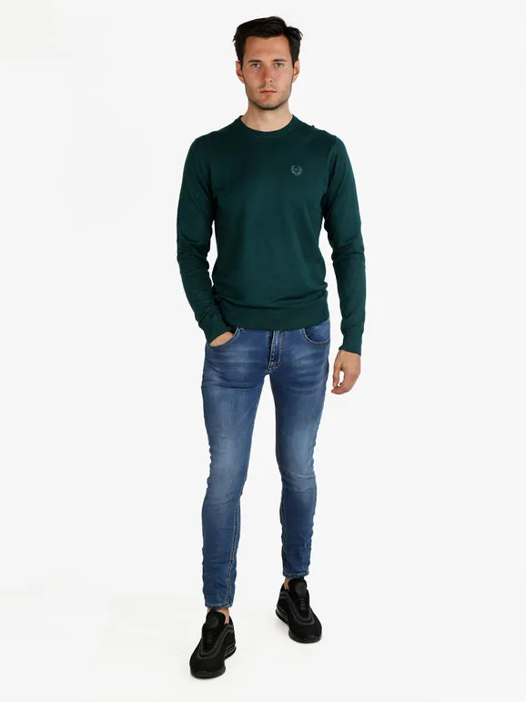 Gian Marco Venturi Jersey de cuello redondo para hombre