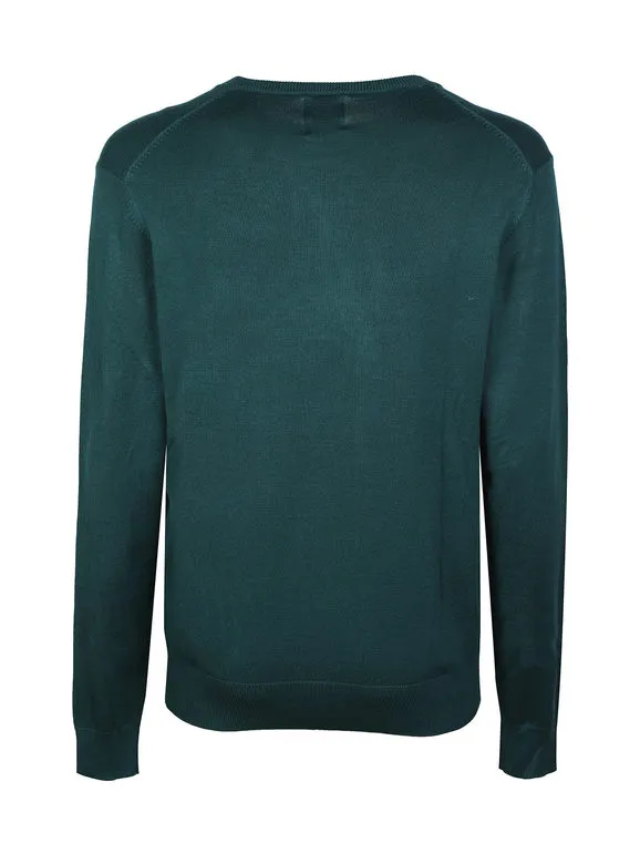 Gian Marco Venturi Jersey de cuello redondo para hombre