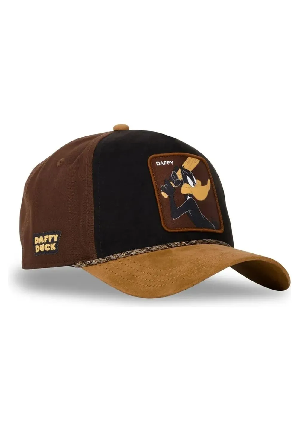 Gorra capslab negra bunny & daffy trucker cap