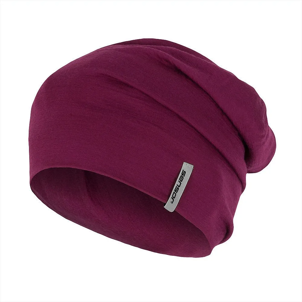 GORRA SENSOR MERINO WOOL  LILLA