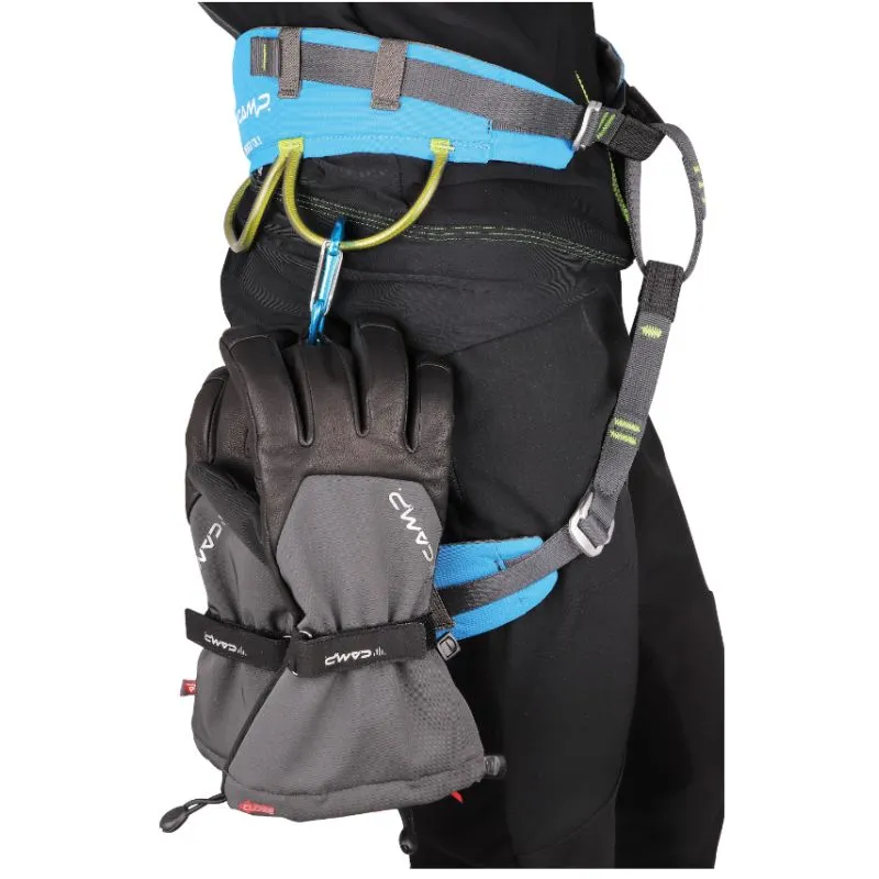 Guantes Camp GEKO ALPINE (NEGRO / GRIS)