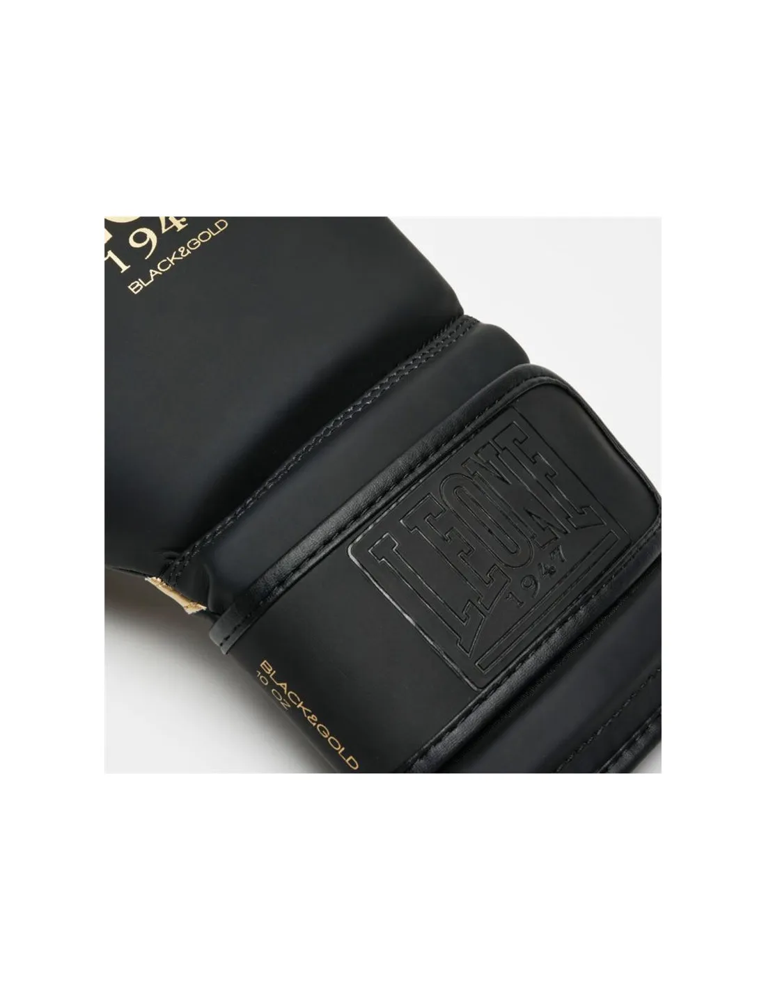 Guantes De Boxeo Black&Gold Negro/10Oz Leone
