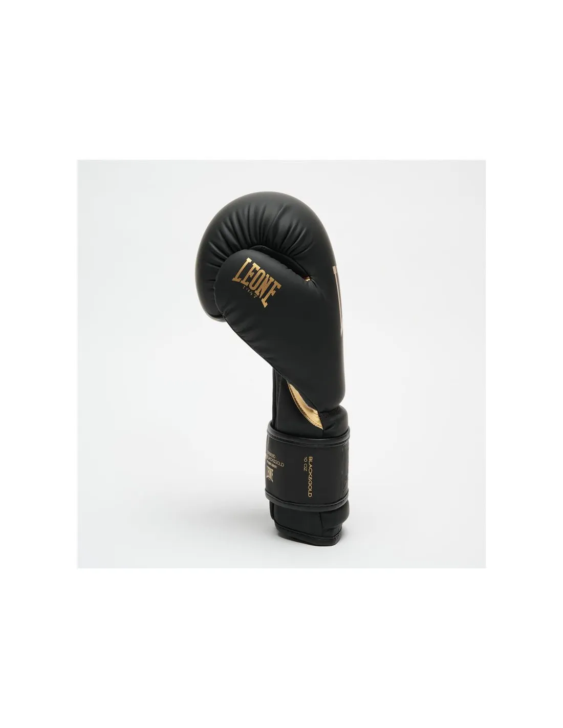 Guantes De Boxeo Black&Gold Negro/10Oz Leone