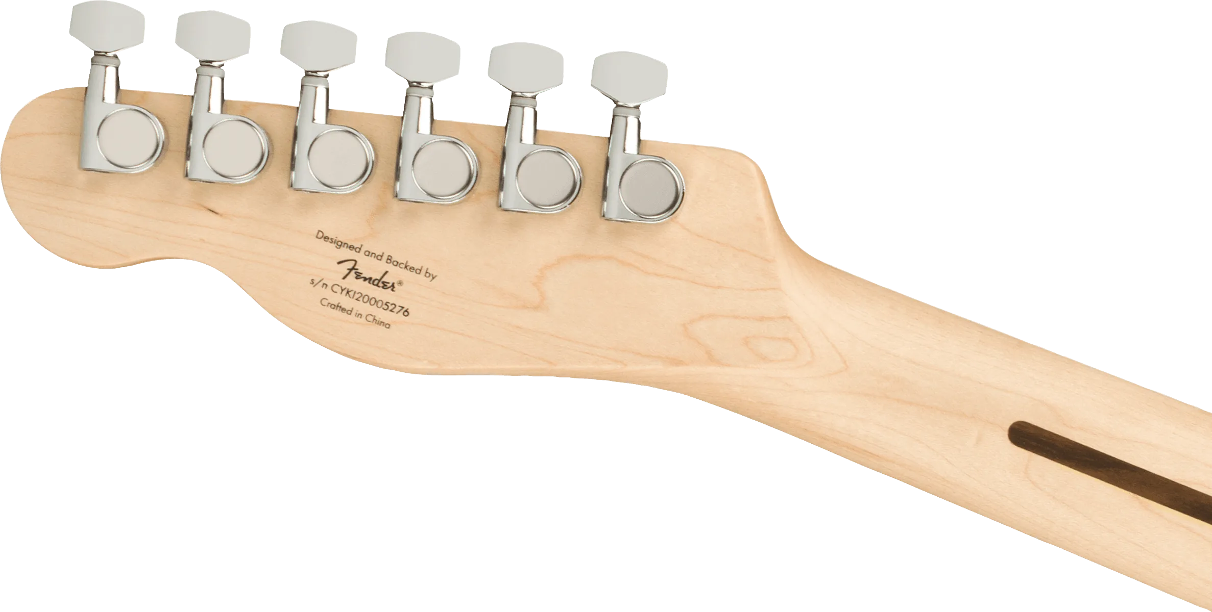 Guitarra Electrica Fender Squier Affinity Series™ Telecaster® Deluxe, diapasón de arce, golpeador negro, negro 0378253506 