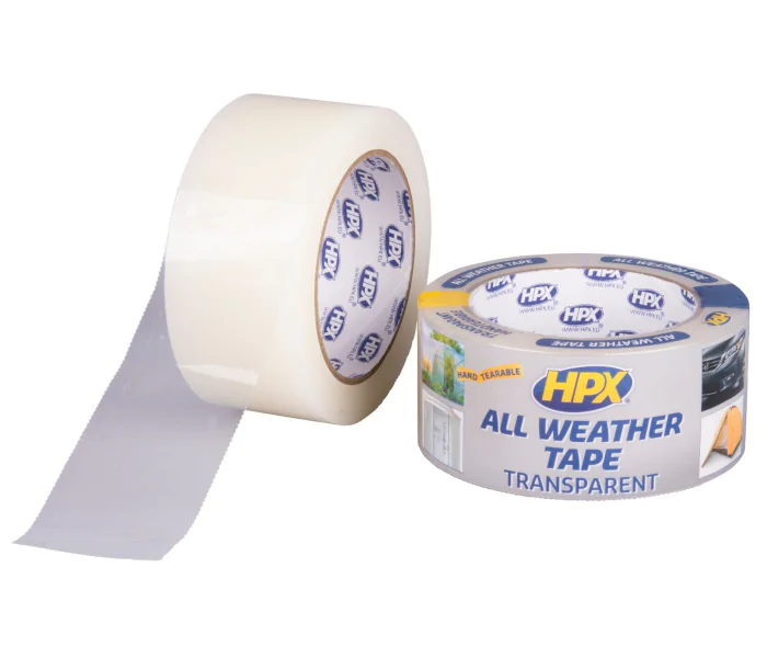 HPX Cinta transparente para todo tipo de clima