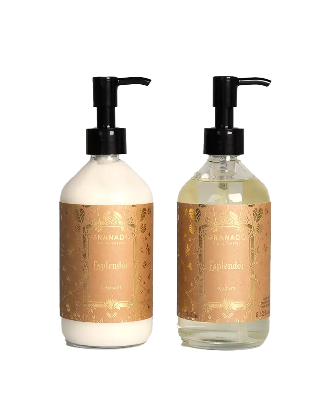 Jabon Liquido Y Crema Hidratante Duo Esplendor