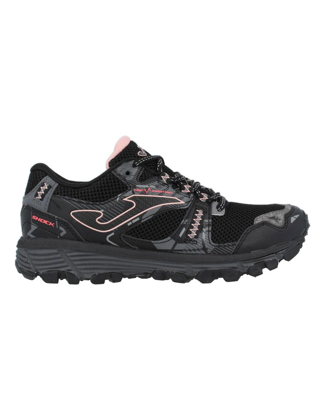 JOMA  ZAPATILLA LADY SHOCK 2201 BLACK PINK