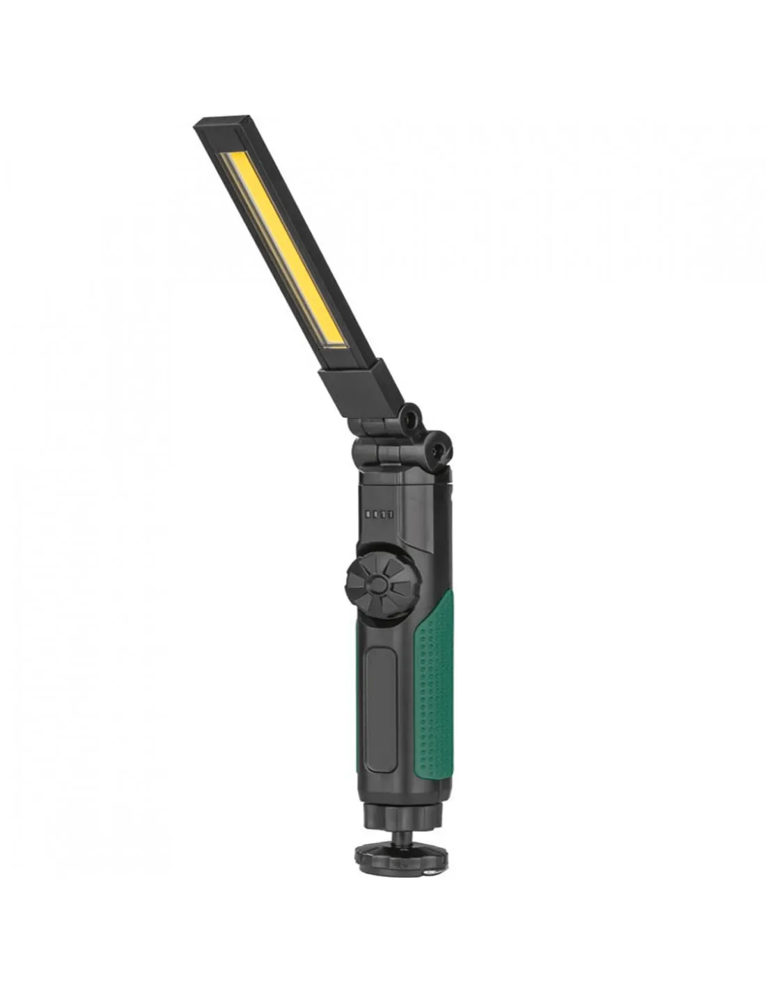 Juego de 2 Linternas de Taller LED recargable USB EXTRALARGA 40CM con rotación 360°  Iman y Regulador de luz | 1500 mAh, 600 Lm