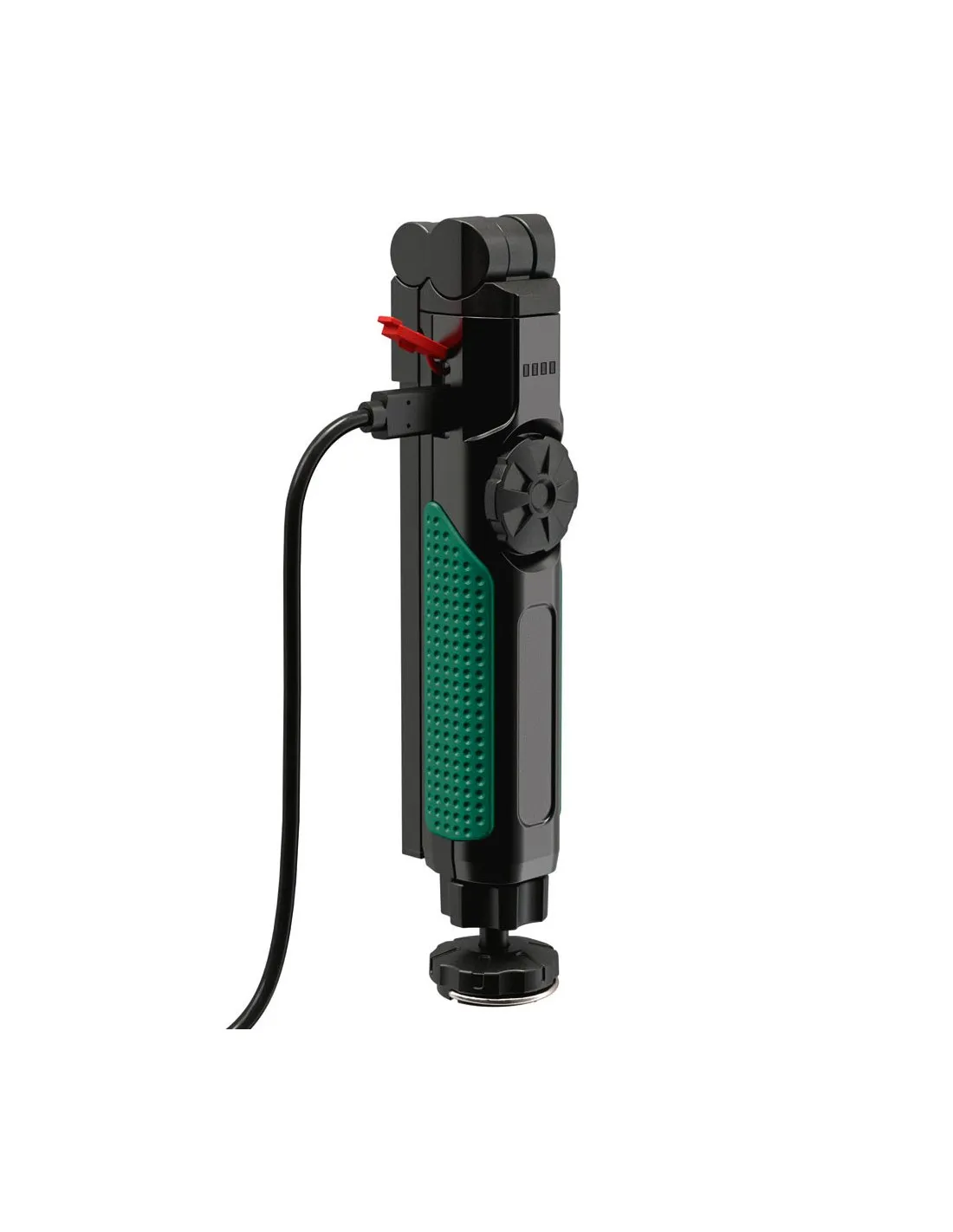 Juego de 2 Linternas de Taller LED recargable USB EXTRALARGA 40CM con rotación 360°  Iman y Regulador de luz | 1500 mAh, 600 Lm