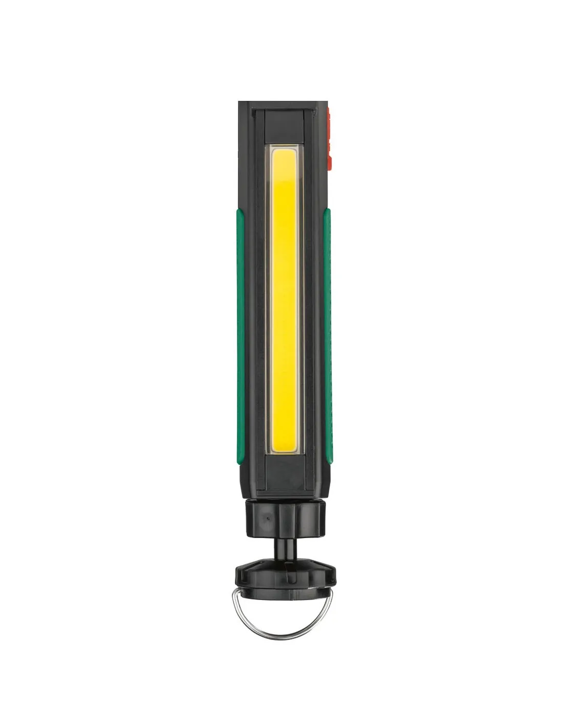 Juego de 2 Linternas de Taller LED recargable USB EXTRALARGA 40CM con rotación 360°  Iman y Regulador de luz | 1500 mAh, 600 Lm