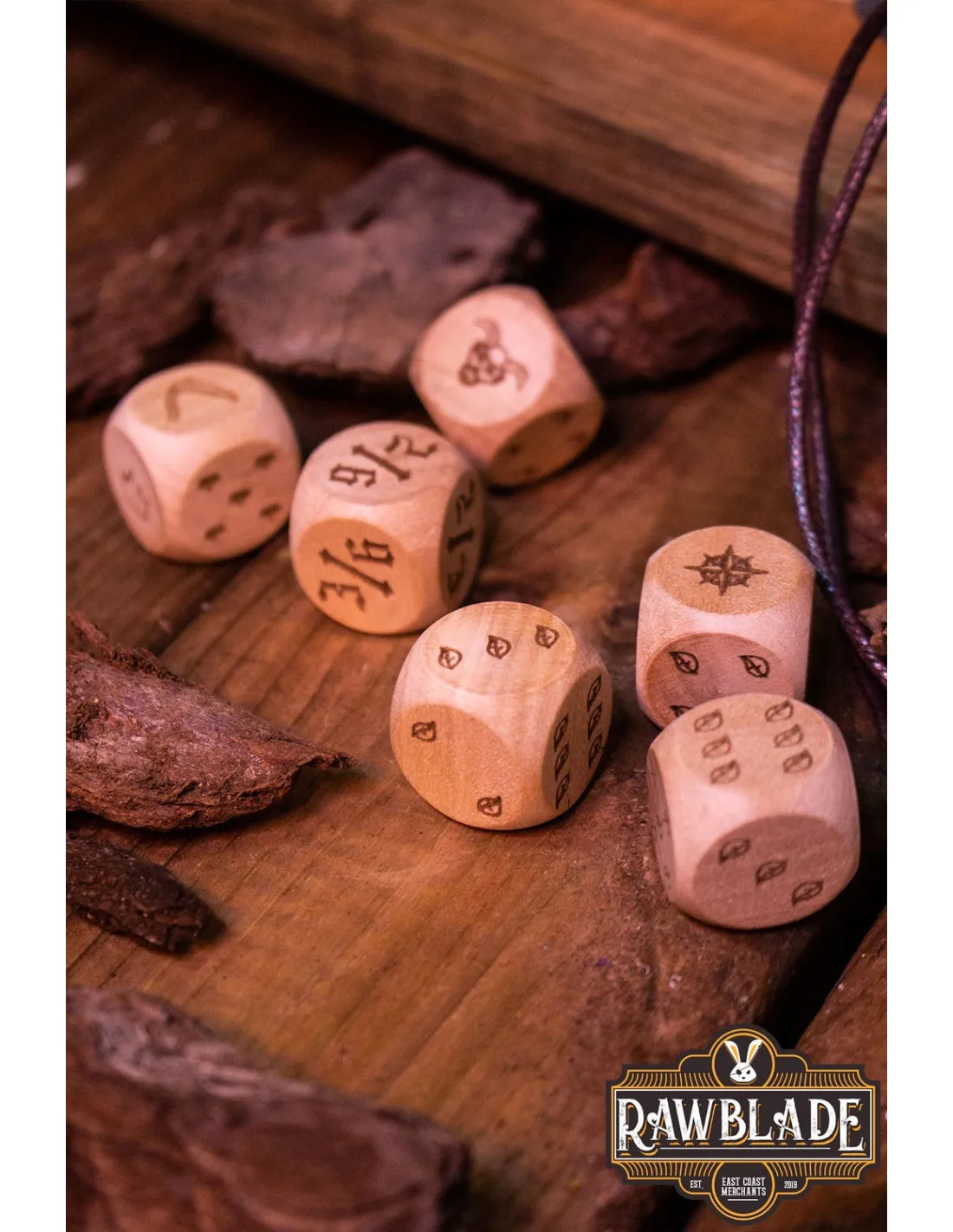 JUEGO DE DADOS FARKLE  GUARDABOSQUES