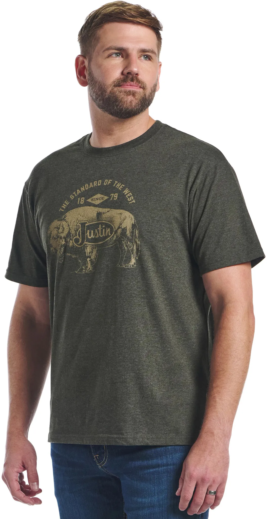 Justin Men's Bison Tee