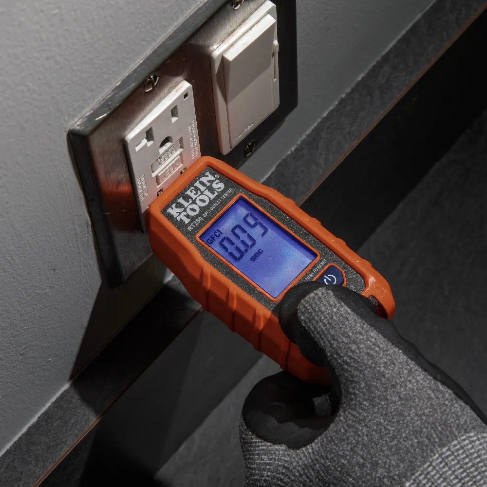 Kit de prueba eléctrica de calidad superior NCVT de Rango dual y probador de receptáculo GFCI
