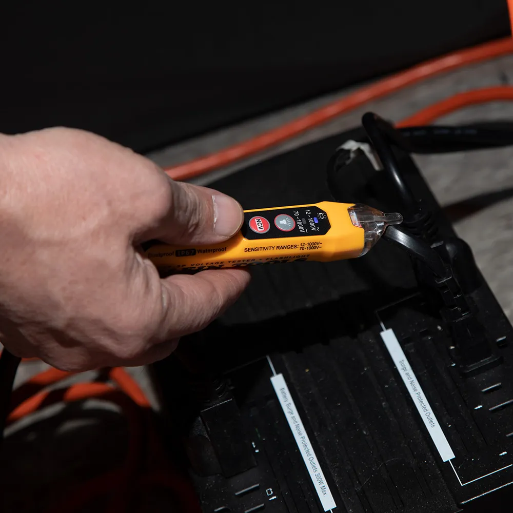 Kit de prueba eléctrica de calidad superior NCVT de Rango dual y probador de receptáculo GFCI